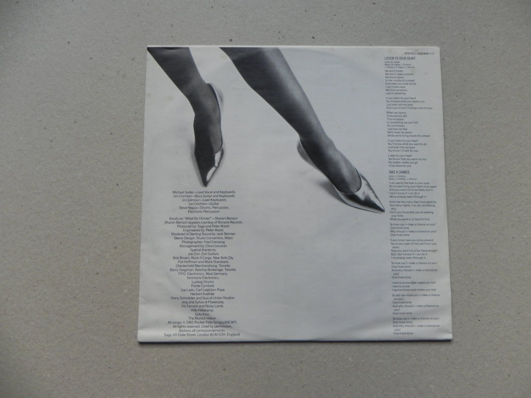Dischi in vinile: LP Canada Rock Band Saga 1985 Behaviour – Usato da Siebnen venduto da krimsie 3
