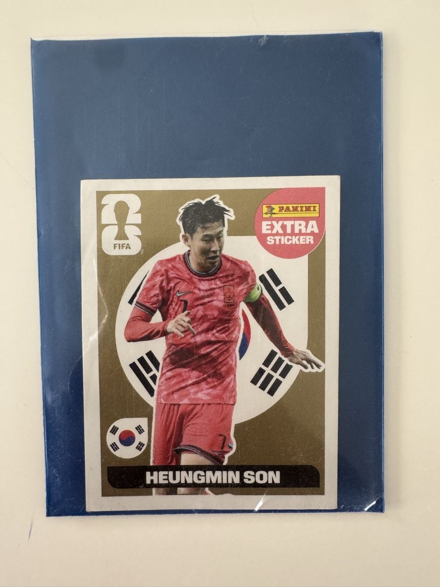 Panini Sammelbilder & Trading cards: Panini Extra Sticker Heungmin Son Gold – Gebraucht aus Meilen von hansi1038