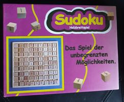 Sudoku Holzbrettspiel - Knobelspass für die ganze Familie!