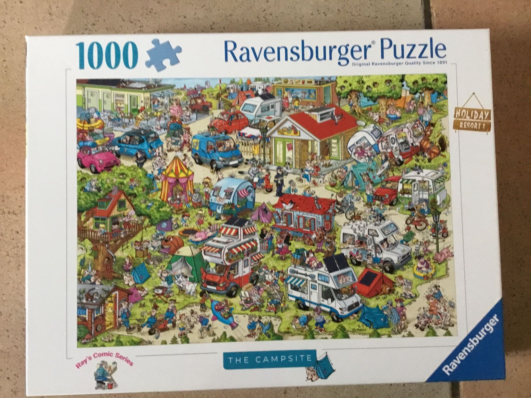 Ravensburger Puzzle: Holiday Resort 1 von Ravensburger. – Usato da Oberkulm venduto da hilmi57