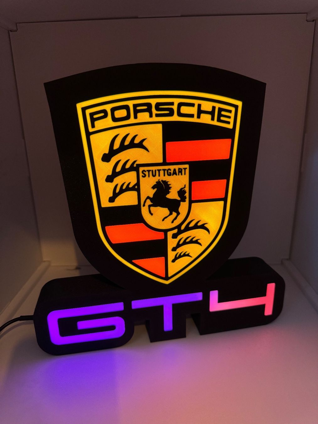 Lampade: Lightbox lumière led Porsche GT4 – Nuovo (secondo la descrizione) da Vicques venduto da PAMB3D 9