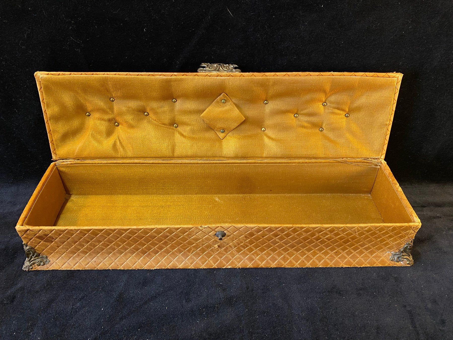Barattoli: Seltene Antike Handschuh Box um 1890 – Usato da Schaffhausen venduto da vintageworld 4