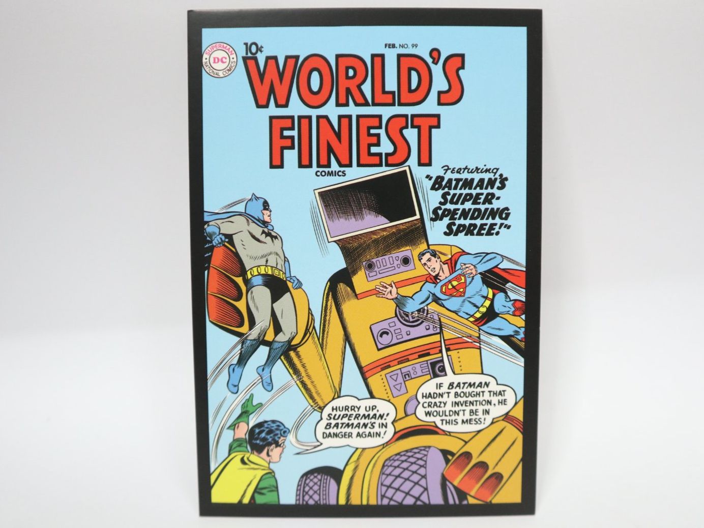 Cartoline postali: AK DC Comic Cover, Batman Superman, Postkarte – Nuovo (secondo la descrizione) da Eschenbach SG venduto da Astalavista