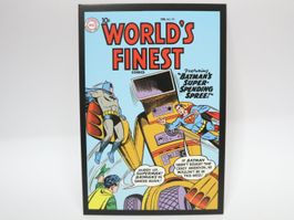 AK DC Comic Cover, Batman Superman, Postkarte