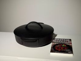 Weber Dutch Oven – Seltenes Modell (Cocotte-Design)+Kochbuch