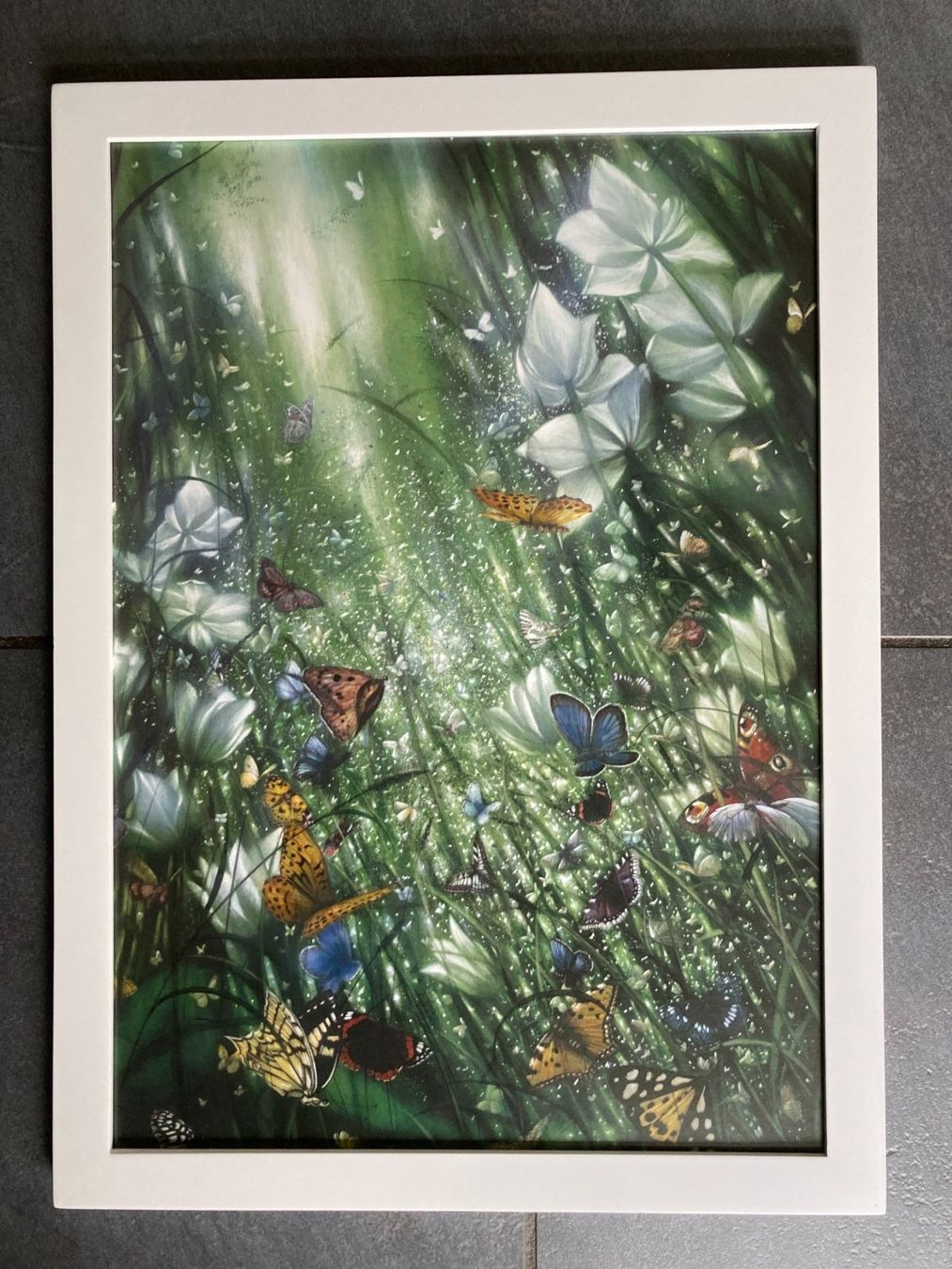 Foto & Immagini: FRIEDRICH  HECHELMANN   KUNSTDRUCK HOLZRAHMEN / GLAS – Usato da Subingen venduto da Etageren 6