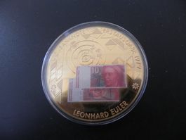 Medaille Währung Schweiz Banknote 10 Franken seit 1979