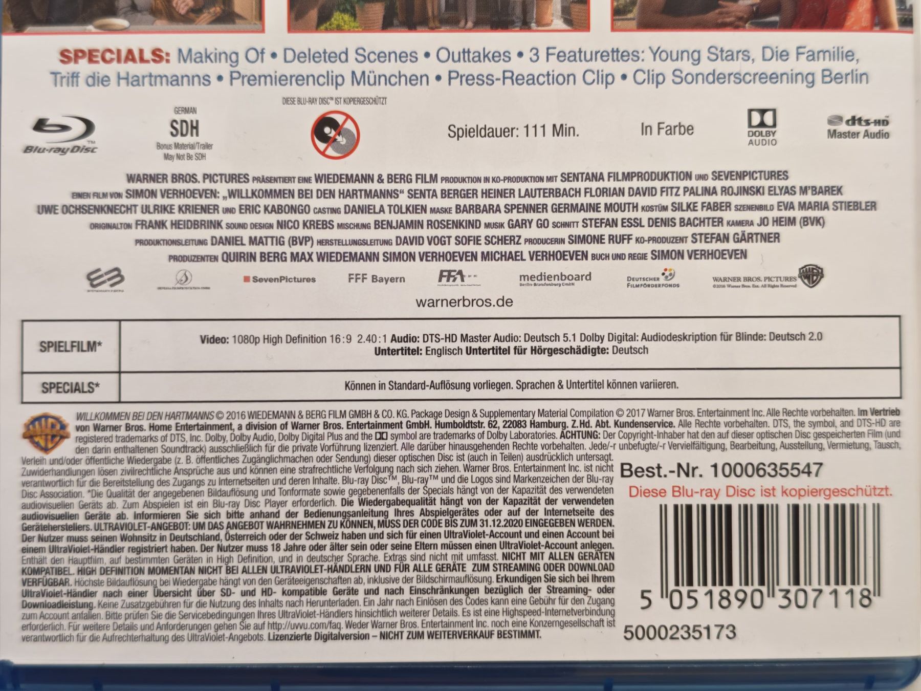 Tutti i DVDs: Willkommen bei den Hartmanns – Usato da Liestal venduto da Kratzilla 3
