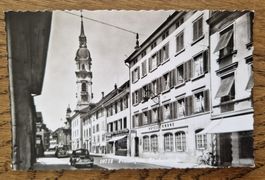 Frauenfeld Zürcherstr., Oldtimer, Photo Rud.Suter,Oberrieden