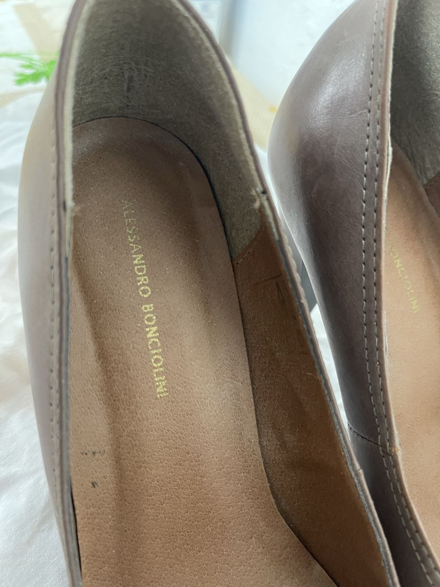 Damenschuhe: Alessandro Bonciolini Pumps aus Leder, Gr. 37 – Gebraucht aus Meikirch von Hilfe_Waisentiere 2