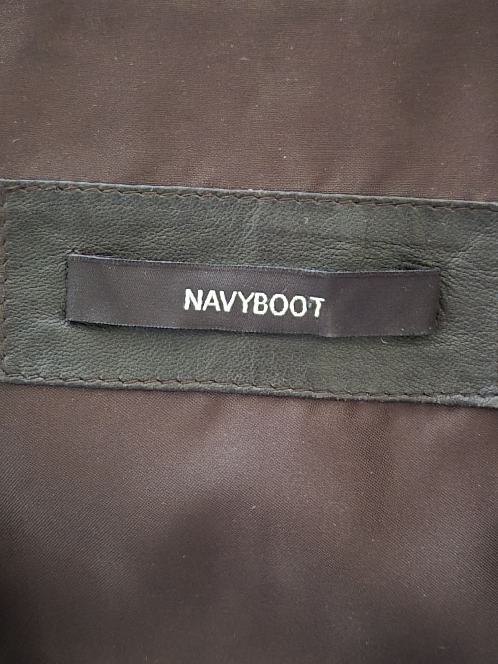 Navyboot Vestes: Navyboot Lederjacke Gr. 44 – D'occasion à Oberdiessbach par Finland1977 4