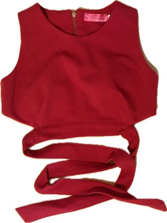 KOUCLA Bandeau Crop Top, Grösse S, bauchfrei