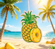 🍍 Ananas Tropen-Design Duftbaum – Exotische Sommer-Vibes