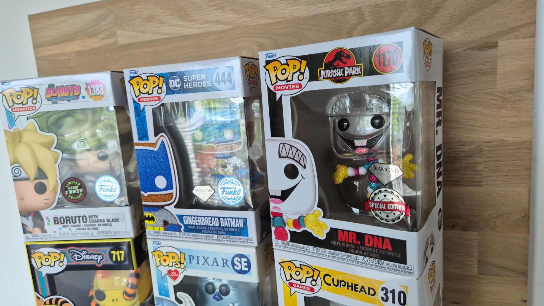Funko Figurines: Funko Pop Figuren Boruto, Batman, Sulley, Cuphead - Set #1 – Neuf avec emballage d'origine à Bassersdorf par retrolab 1