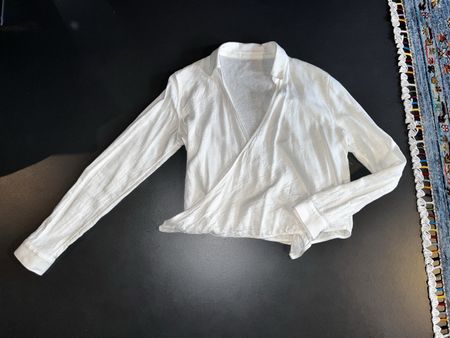 Bluse zum Wickeln aus Kolumbien
