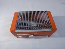 Rechaud / Wärmehalter in orange (II) von Brabantia 70iger