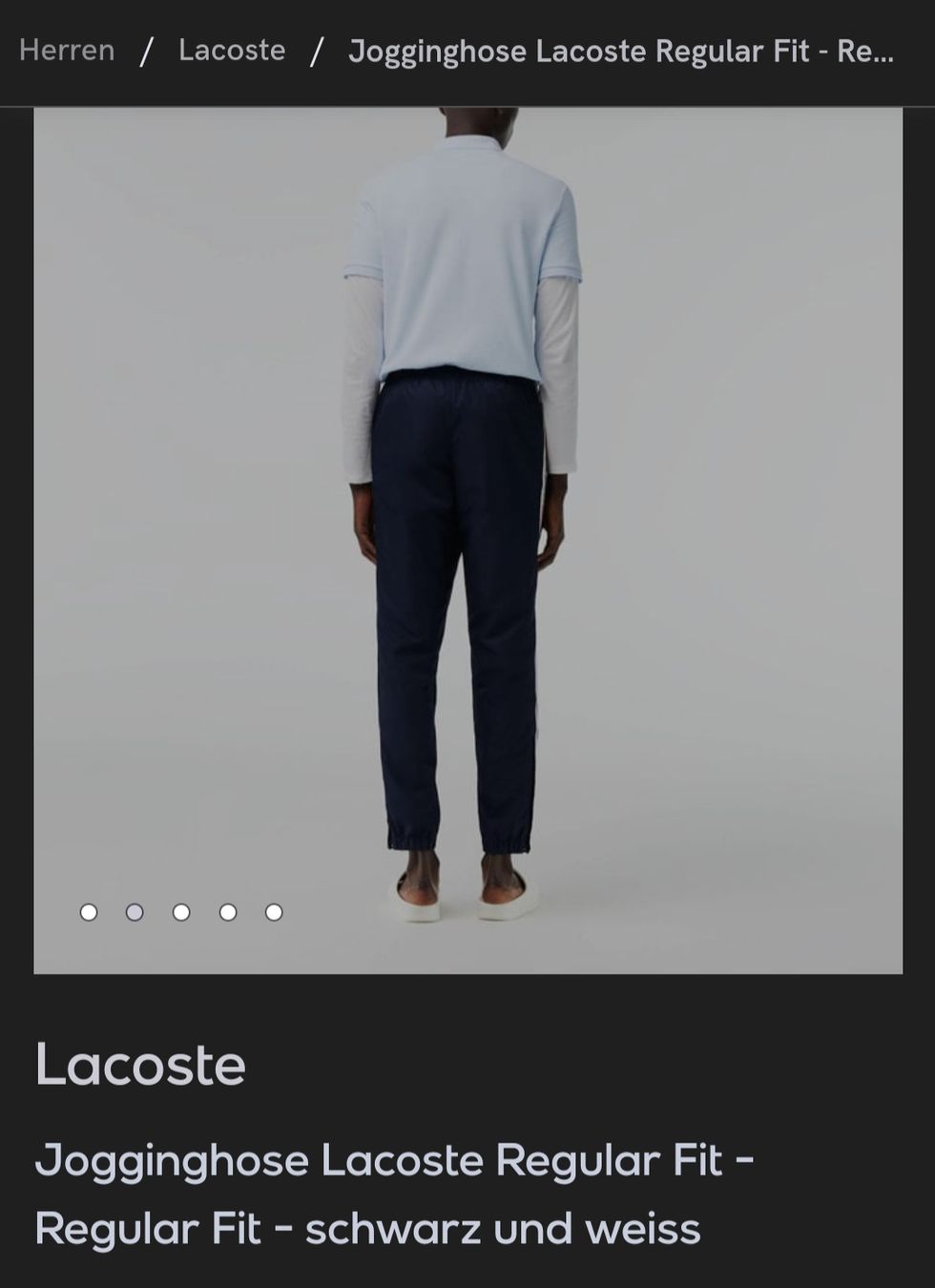 Lacoste Hosen: lacoste – Neu und originalverpackt aus Matten b. Interl von asi_y5cb 3