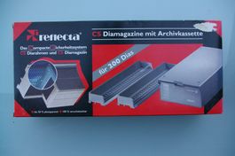 reflecta CS Diamagazine mit Archivkassette für 200 Dias