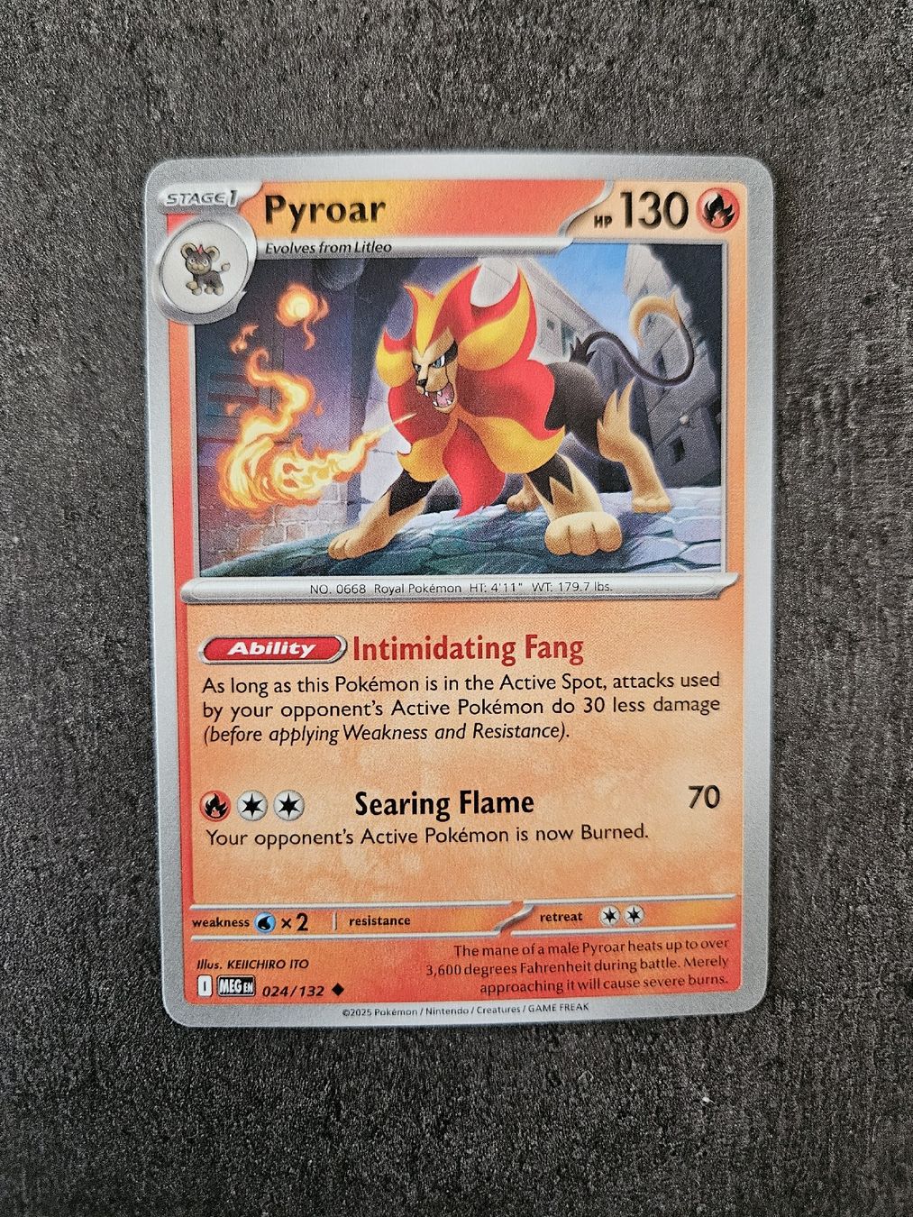 Pokémon Cartes à collectionner: Pytoar MEG EN 024/132 – Neuf (Voir description) à Aarau par san_pb85