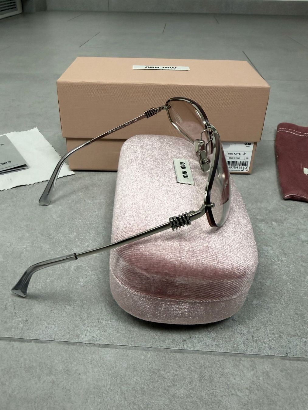 Miu Miu Occhiali & Lenti: MIU MIU 0MU A50S sunglasses – Usato da Biel/Bienne venduto da sami0788480082 5