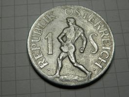 Österreich  1 Schilling, 1946