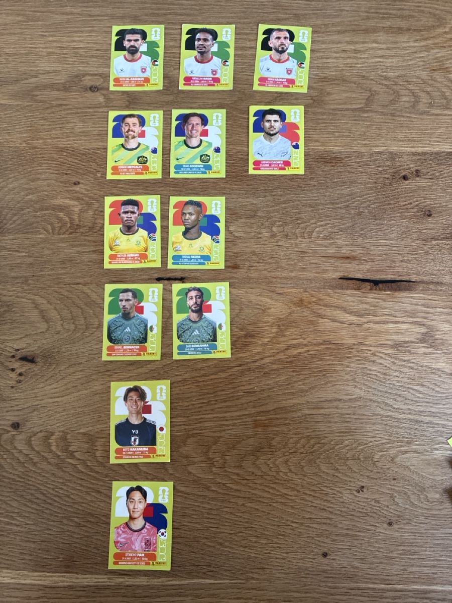 Panini Sammelbilder & Trading cards: Panini 2026 – Gebraucht aus Gachnang von Liv014