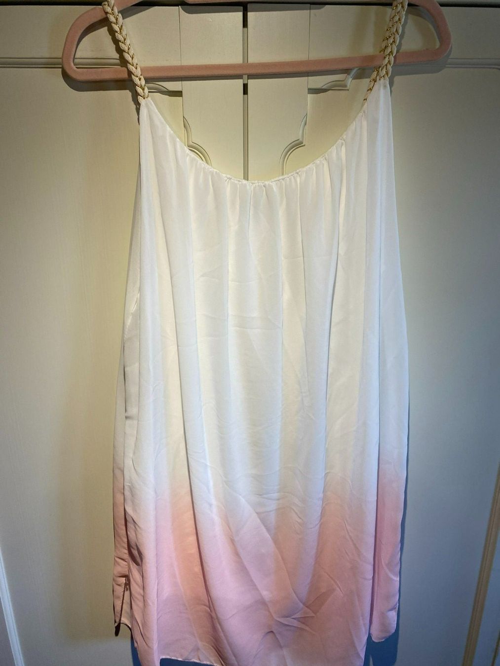 Kleider: TRÄGERKLEID-HELLROSA-WEISS – Neu und originalverpackt aus Meienried von ManuelaBoutique 5