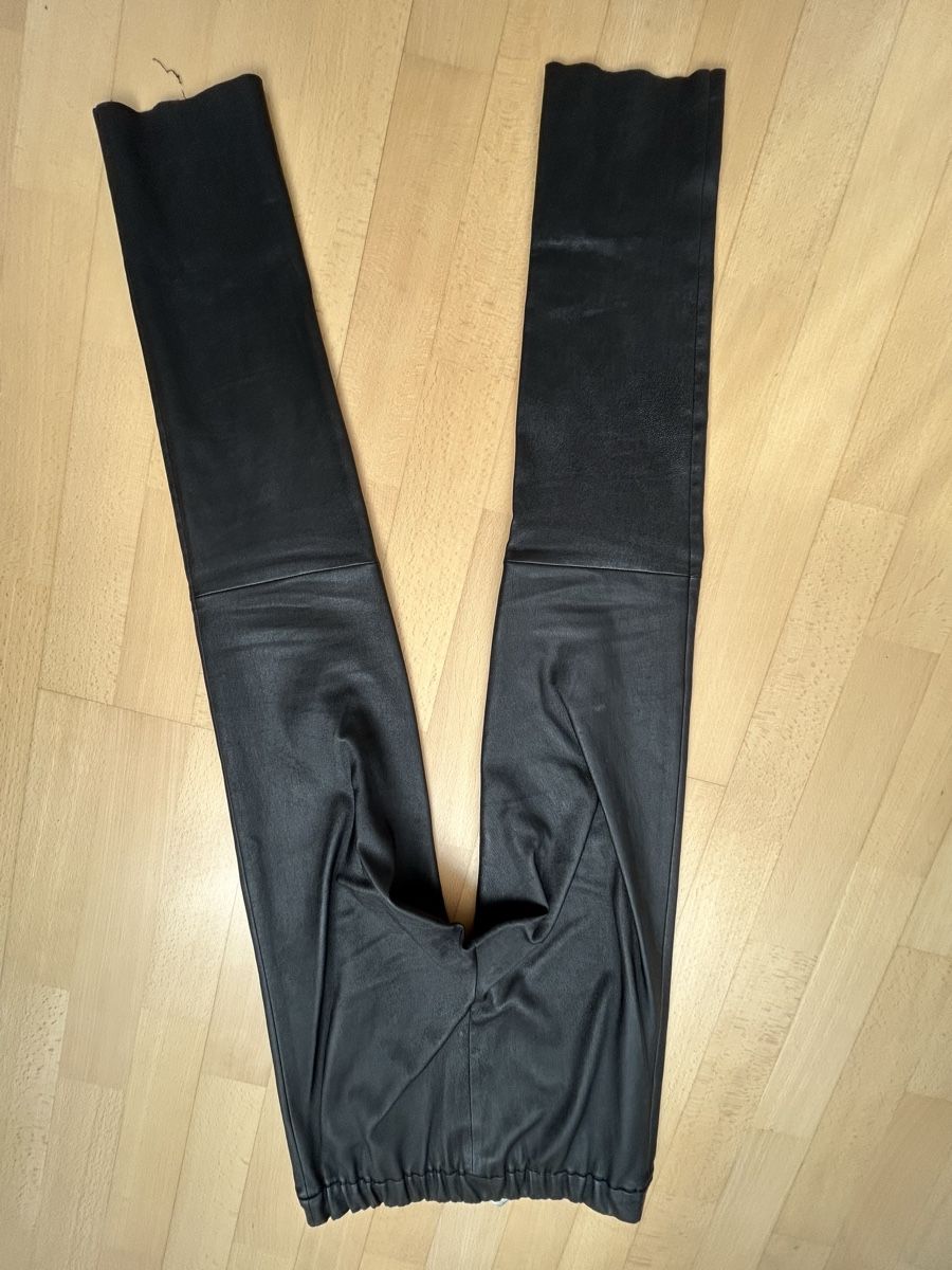 Max & Moi Pantaloni: Leder-Hose schwarz Max&Moi, Gr. M – Usato da Reinach BL venduto da meinstil 1