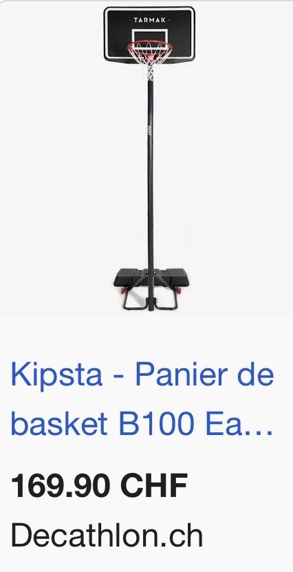 Basketballkörbe: Panier de basket 🏀 sur pied  – Gebraucht aus La Neuveville von VivreLibre 1
