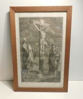 Stich antiker Stich Religiöser sehr alter Stich  37 x 25 cm