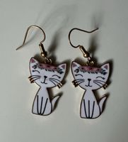 Ohrringe mit Katzenmotiv New