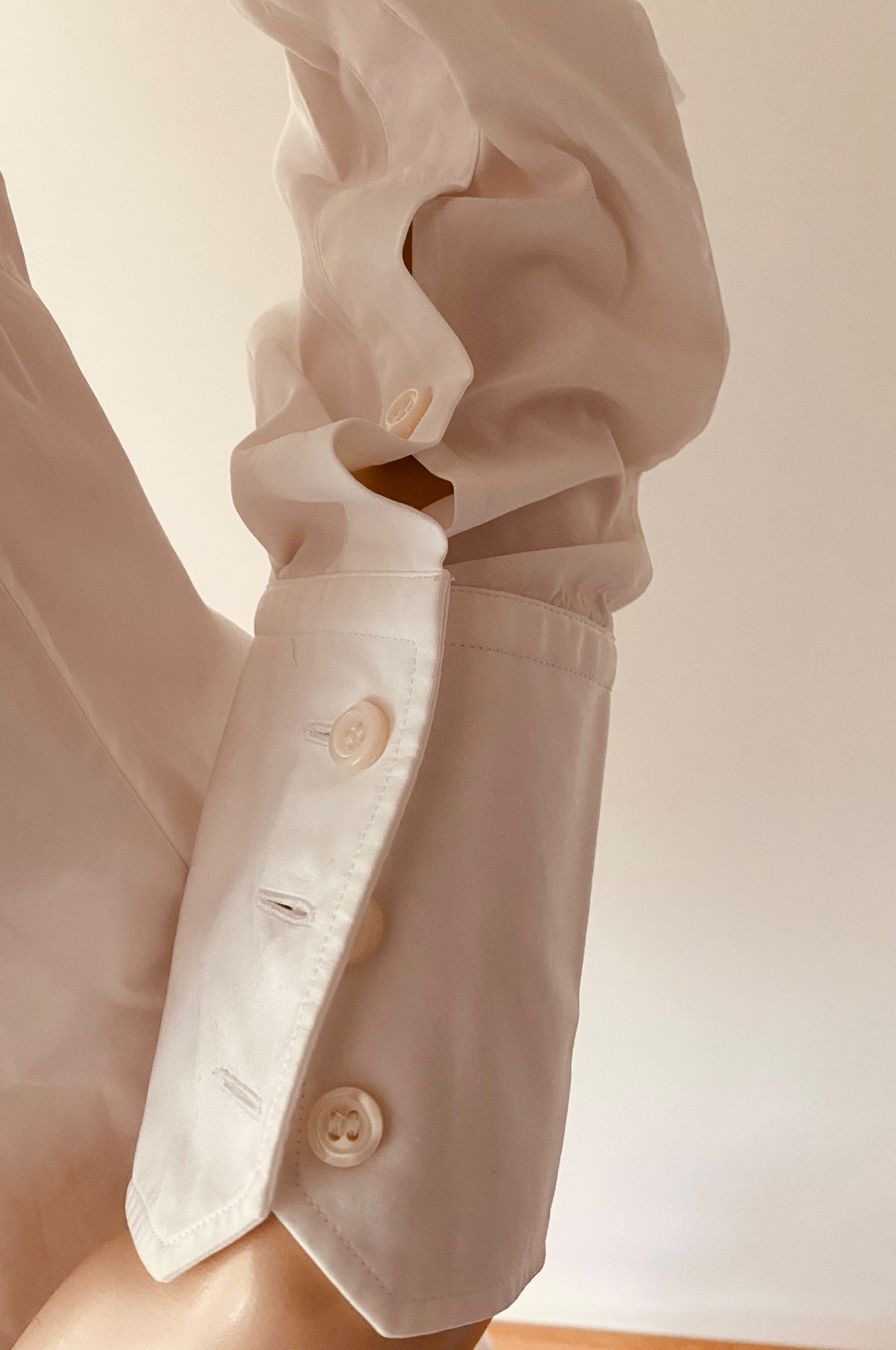 Camicette: DSQUARED BLOUSE WHITE – Nuovo e nell'imballaggio originale da Walchwil venduto da Finibaci 2