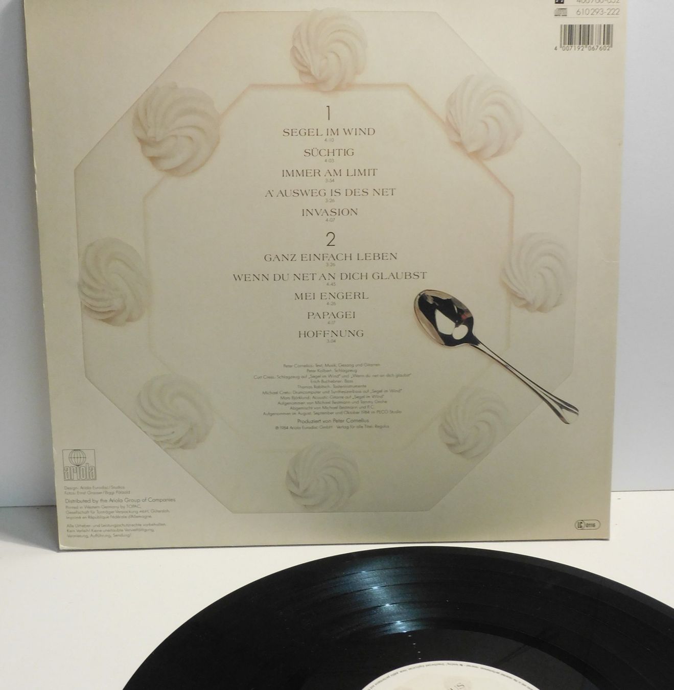 Dischi in vinile: LP -  Peter Cornelius - Süchtig - 1984 - Schallplatte    LP – Usato da Sursee venduto da 76 4