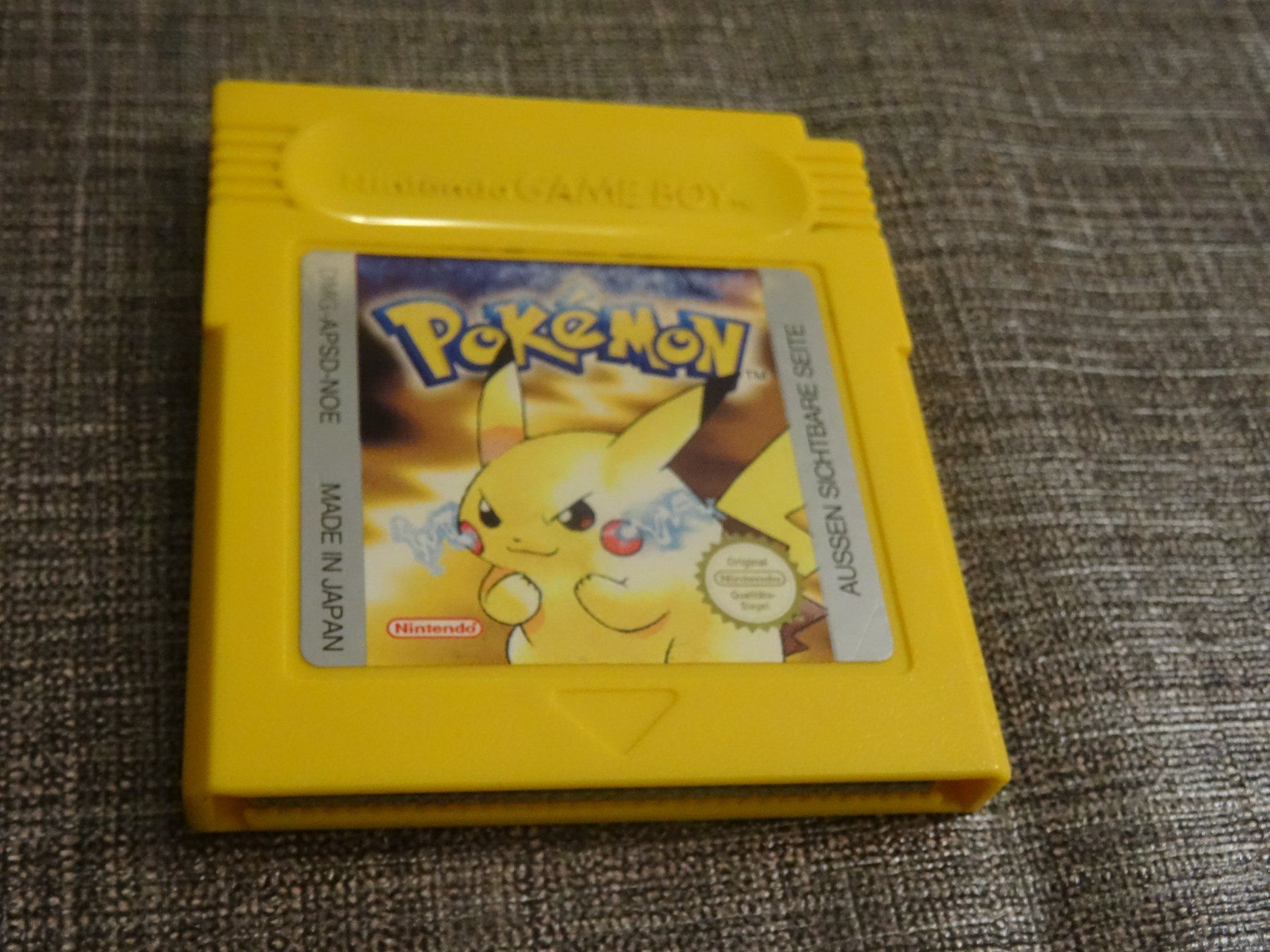 Pokémon Giochi: Pokemon Gelb Game Boy DEUTSCH – Usato da Olten venduto da Disc-Ausverkauf