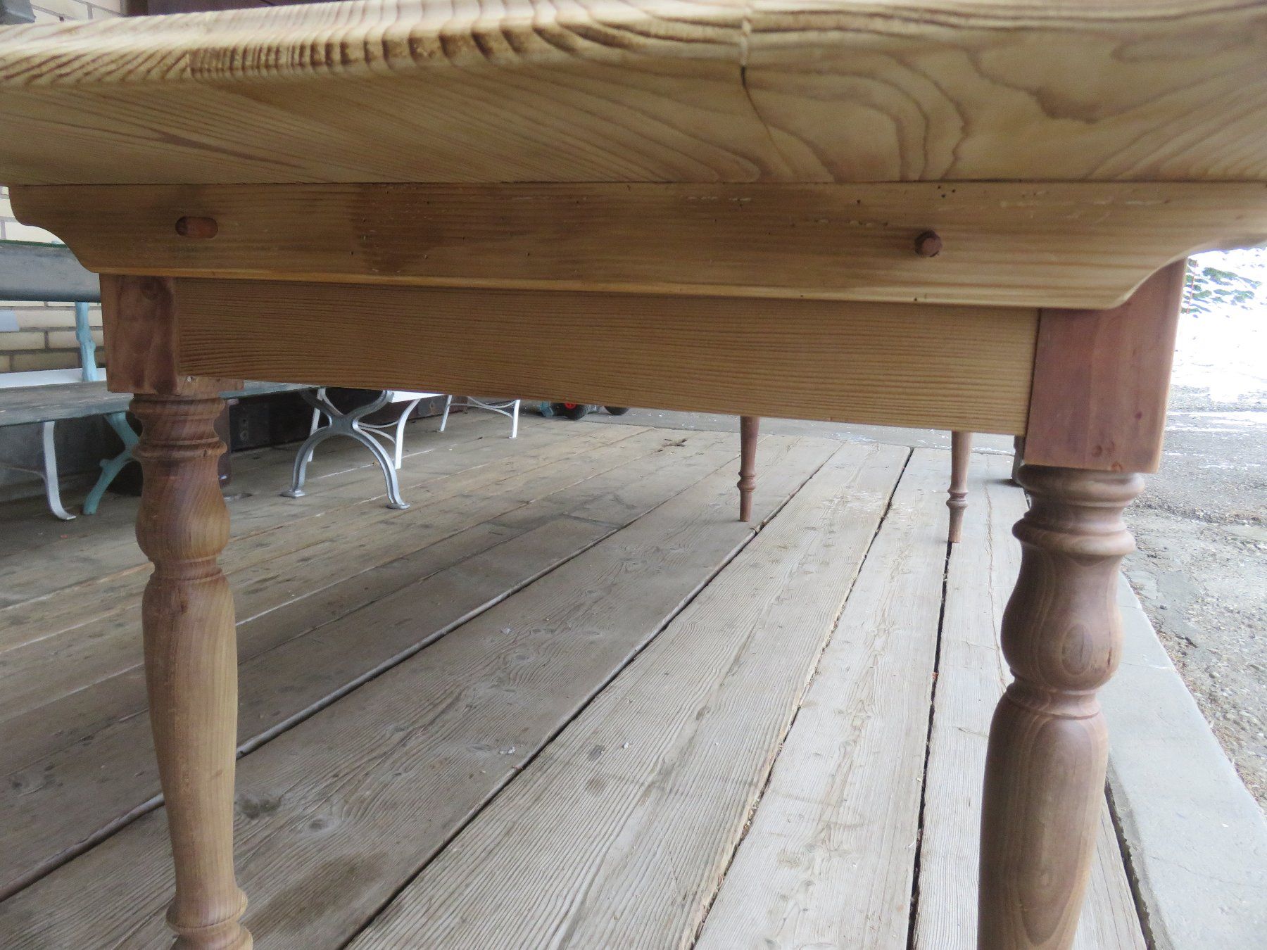 Tables: antiker langer Tannentisch 305cm – D'occasion à Ruswil par Mfladibus 6
