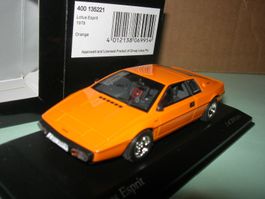 Lotus  Esprit 1978 orange * Minichamps 1:43