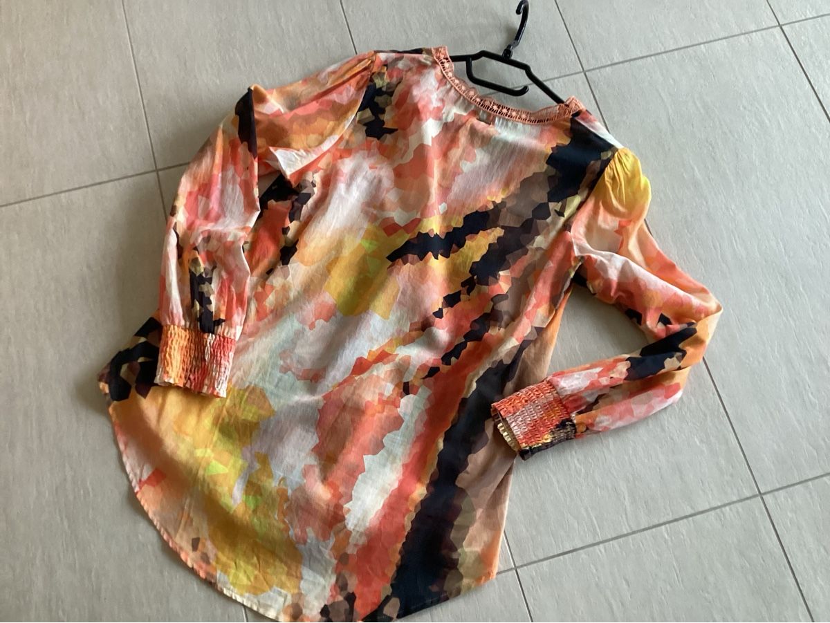 Camicette: Bunte Bluse, Baumwolle, Grösse 36, Neu – Nuovo (secondo la descrizione) da Cham venduto da Lanza08 1