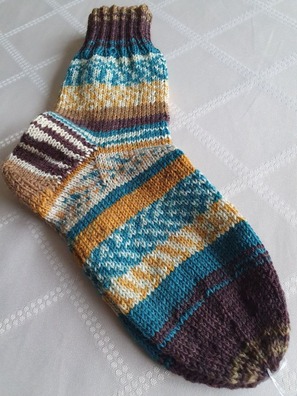 Calze: Socken gestrickt, Grösse 37 – Nuovo (secondo la descrizione) da Jonen venduto da h-blxgirl79