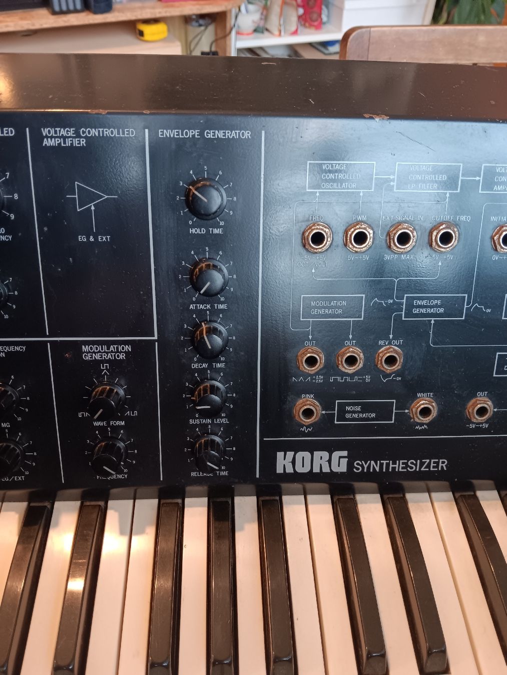 Korg Strumenti musicali: Korg ms 10 vintage synthesiser – Usato da Versoix venduto da lpid69 3