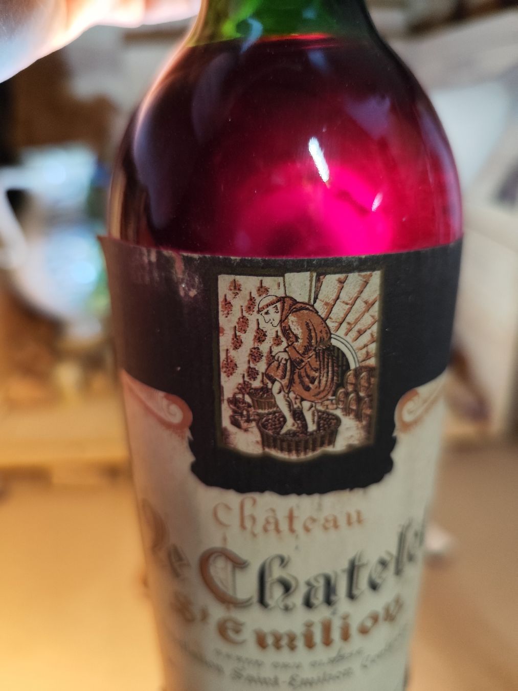 Vino: 1967 St Emilion GCC Chateau Le Chatelet – Nuovo e nell'imballaggio originale da Büsserach venduto da Vintage-vins 5