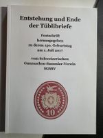 Entstehung und Ende der Tüblibriefe - Festschrift 2017