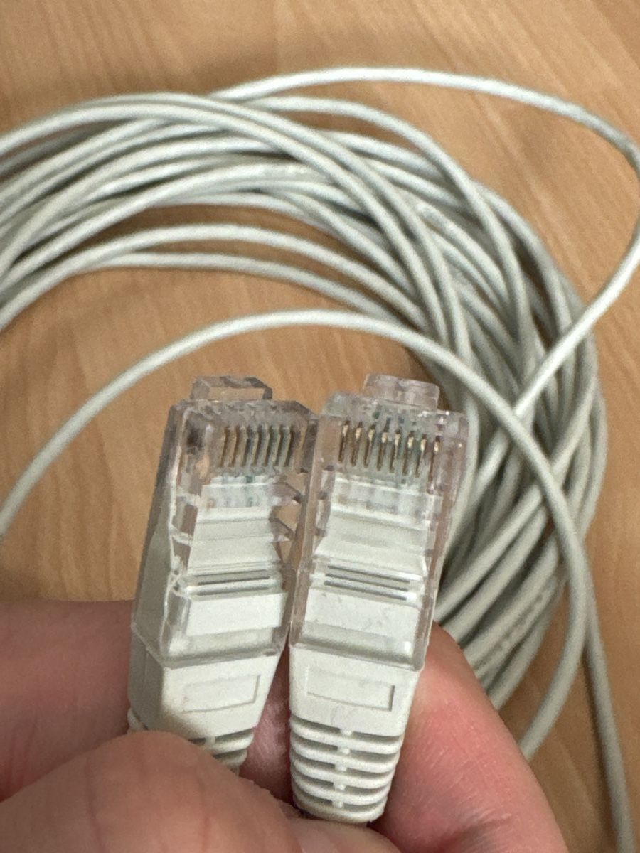 Kabel: LAN Kabel 15m - Internetkabel - hellgrau – Gebraucht aus Dübendorf von Sportsfreund2022 1