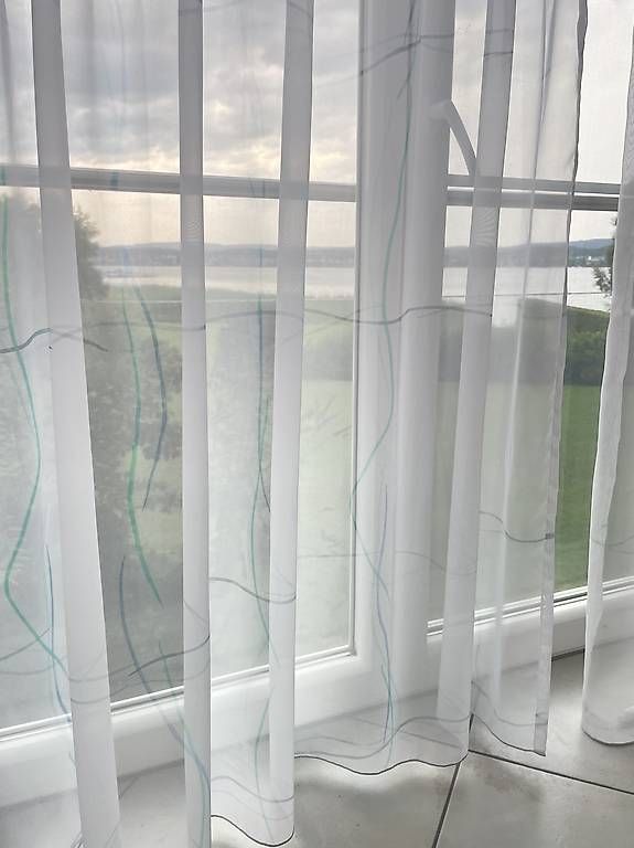 Rideaux: Vorhänge durchscheinend weiss 250cm 300cm transparent – D'occasion à Stachen par maf_5cnd 1