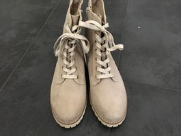 Graceland Stiefeletten hellbeige   Gr. 38 Neuwertig
