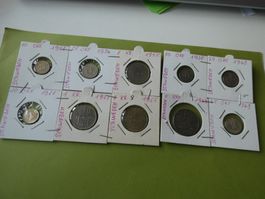 Schweden ab 1938, Konvolut alte Münzen teils Silber .400