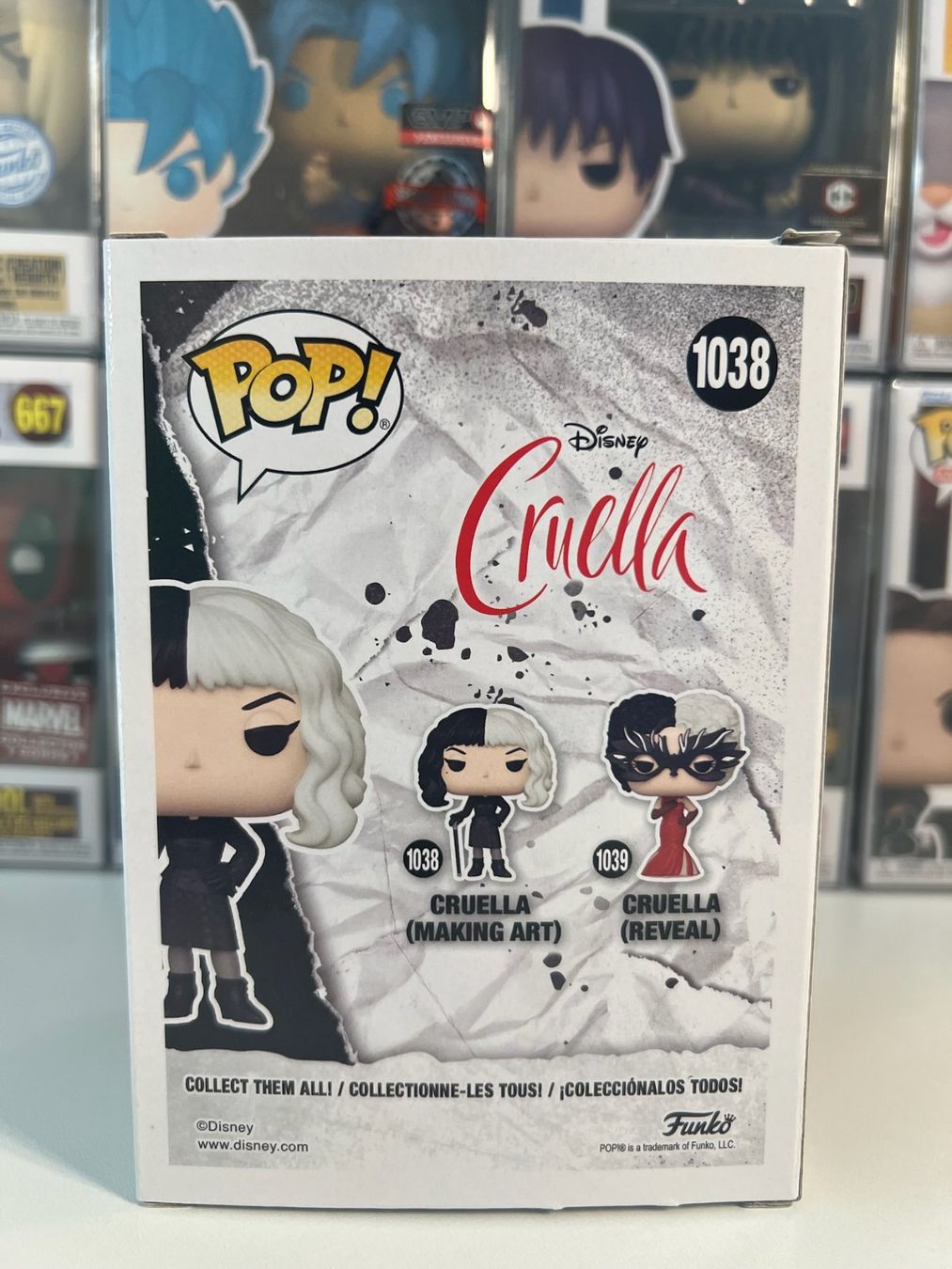 Funko Statuette: Funko POP! Disney Cruella (Making Art) – Nuovo e nell'imballaggio originale da Le Mouret venduto da perfectbijou 2