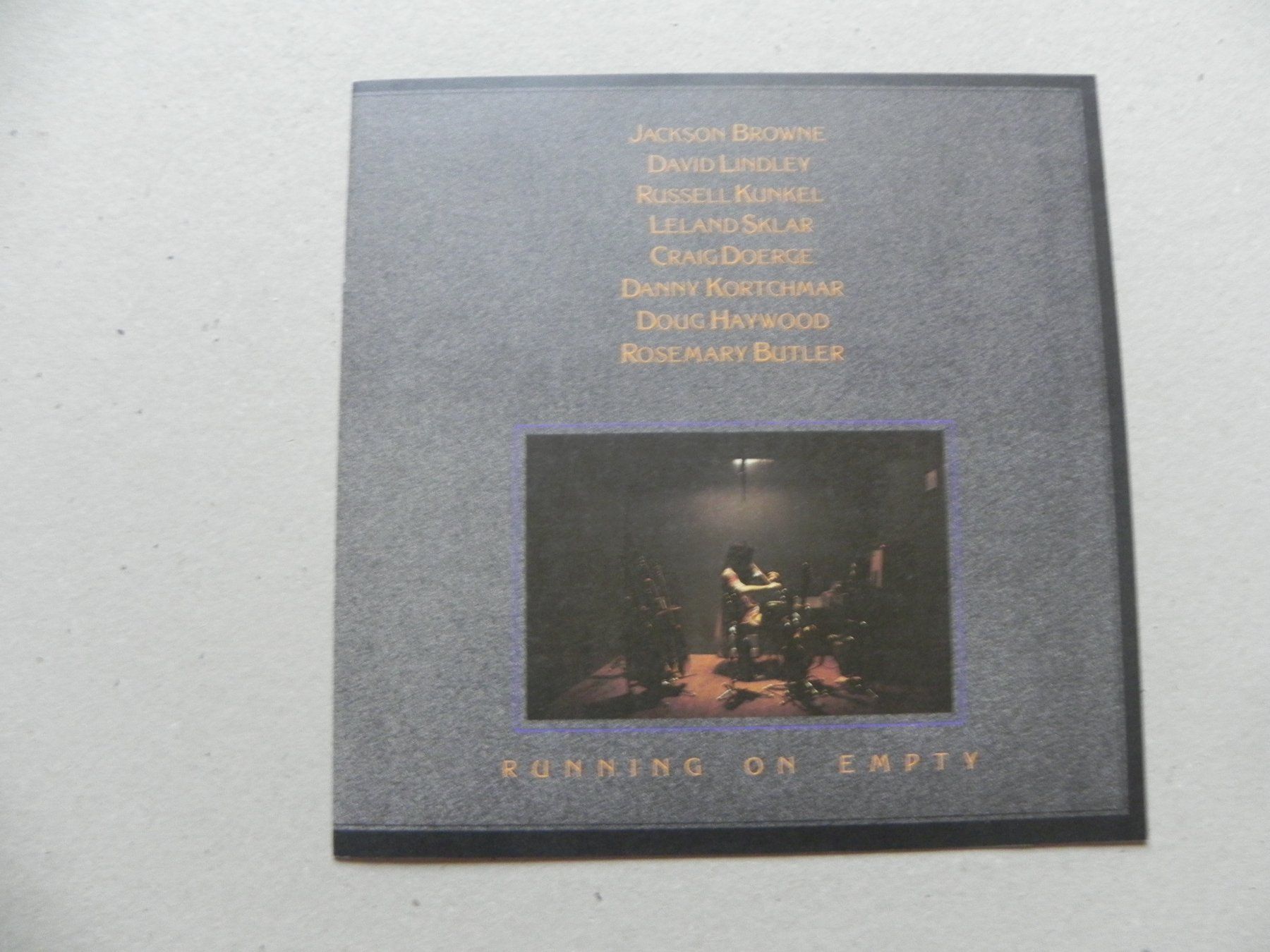 Schallplatten: LP USA Rock Sänger Jackson Browne 1977 Running on Empty – Gebraucht aus Siebnen von krimsie 2