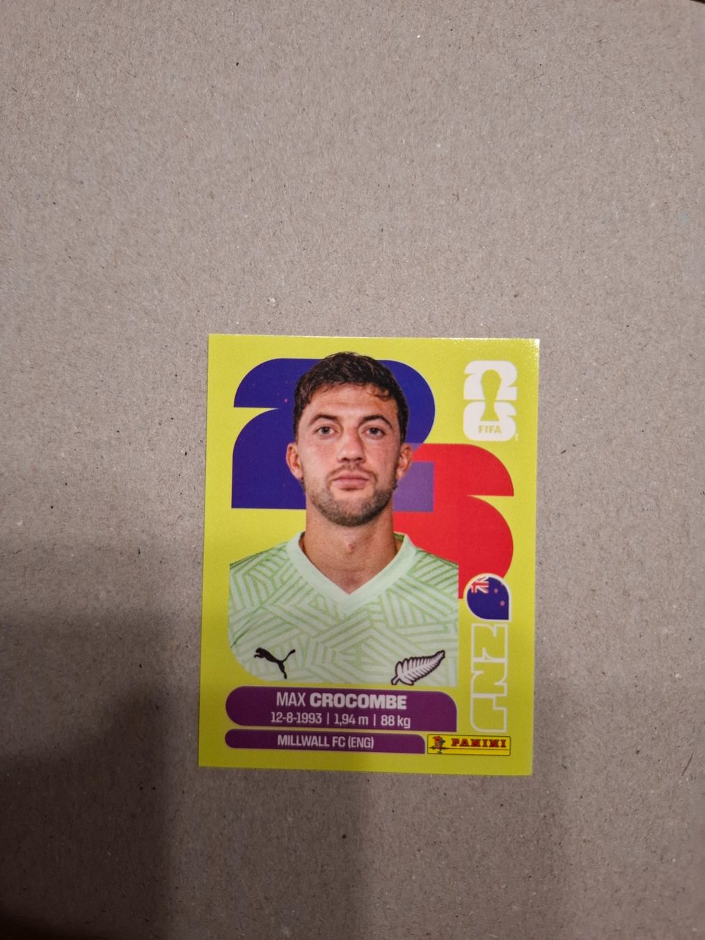 Panini Sammelbilder & Trading cards: PANINI FIFA 2026 NZL 2 – Gebraucht aus Courtelary von man_d69d