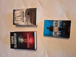 3 verschiedene Bücher
