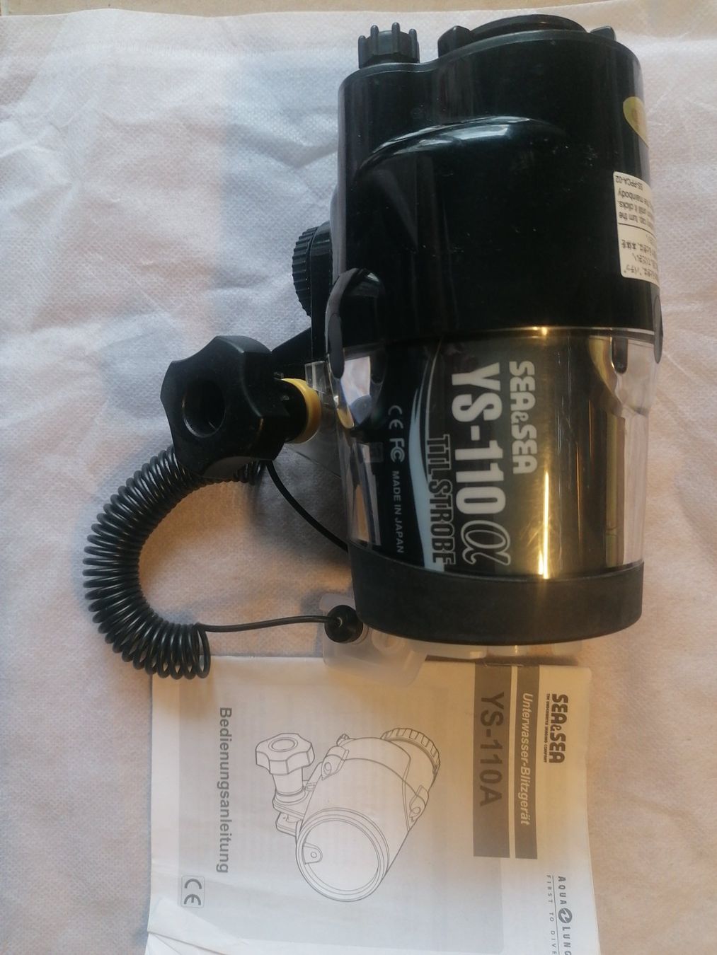 Fotocamera: UW Kamera mit Blitz und Gehäuse – Usato da Rheineck venduto da Sn600 3
